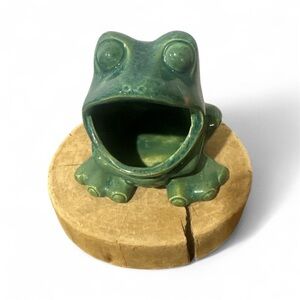 Vintage Frog Sponge Holder